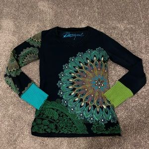 Peacock Sweater